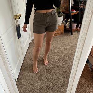Olive Billabong shorts